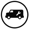 Tech Services Mobile Truck Icon
