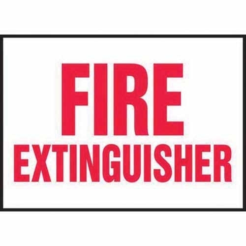 Fire Extinguisher sign