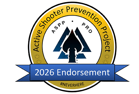 Active Shooter Prevention Project Partnership 2026 Endorsement Badge