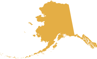 State of Alaska Silhouette
