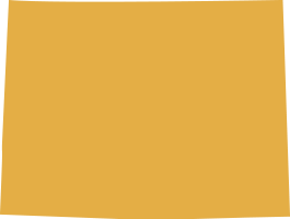 State of Colorado Silhouette