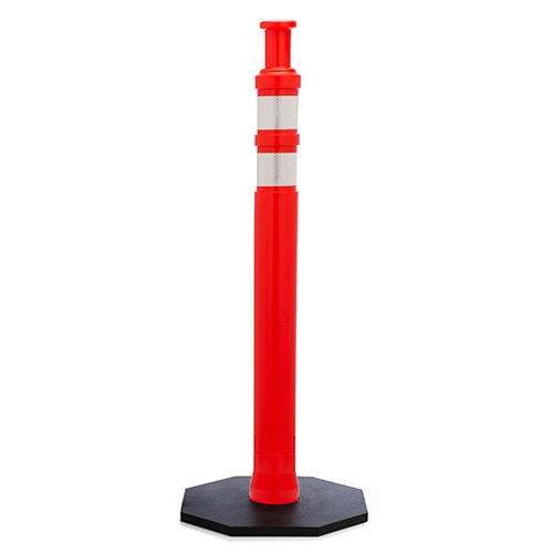 JBC Safety High interlocking high-density PVC Delineator Post