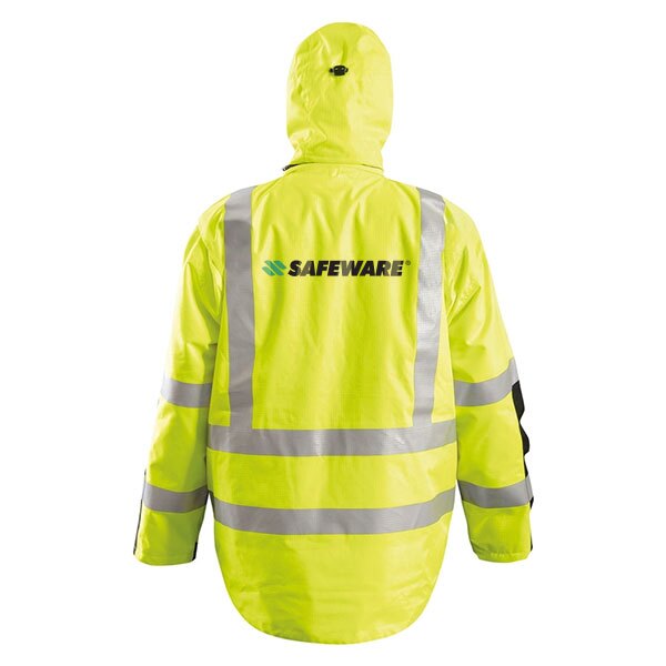 OccuNomix High Visibilty Parka with Safeware logo on back
