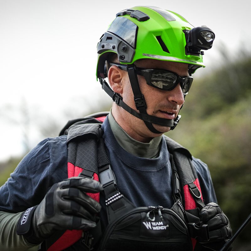 Team Wendy Exfil SAR Helmet In Use