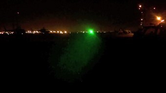 Laser light with NoIR Lasershields