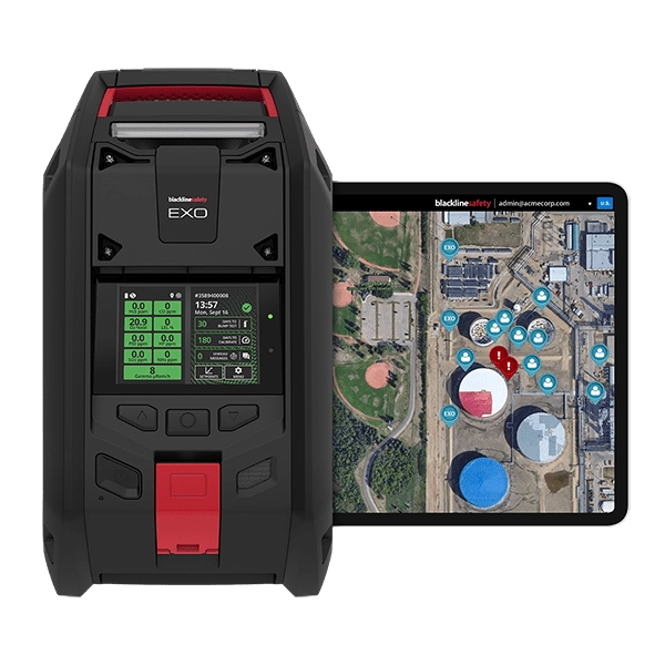 Blackline Safety EXO 8 Fire Hazmat App