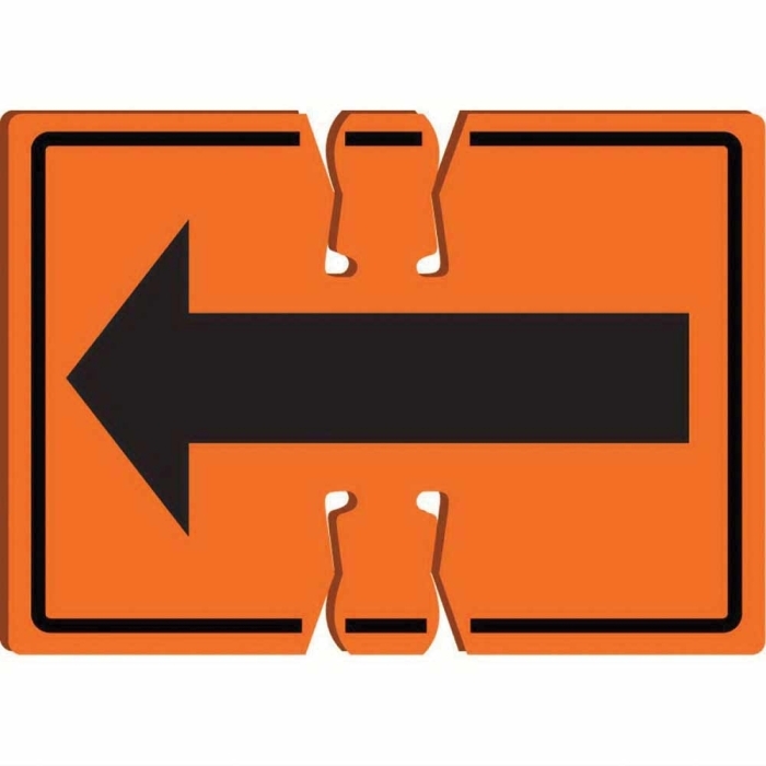 Directional Sign pointing to the left
