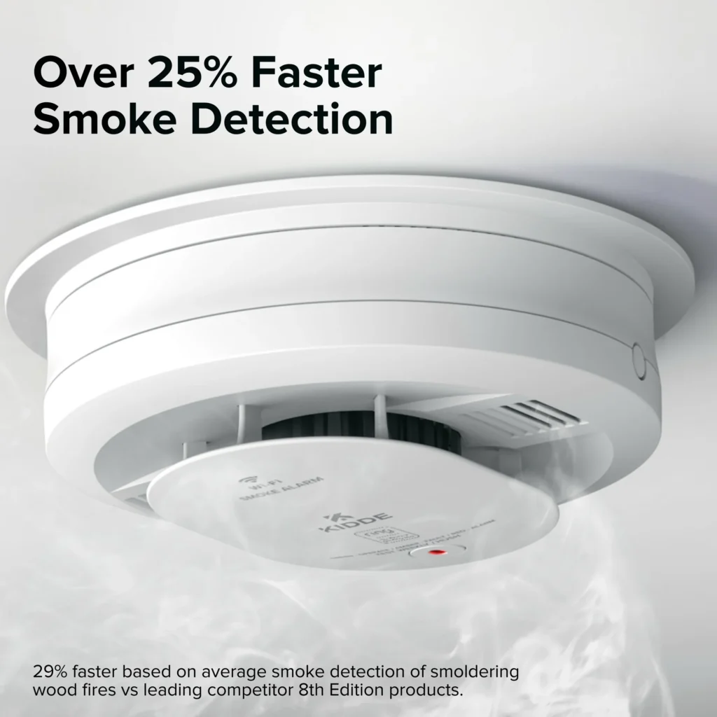 Ring Smart Smoke and CO Detector - 25% faster detection