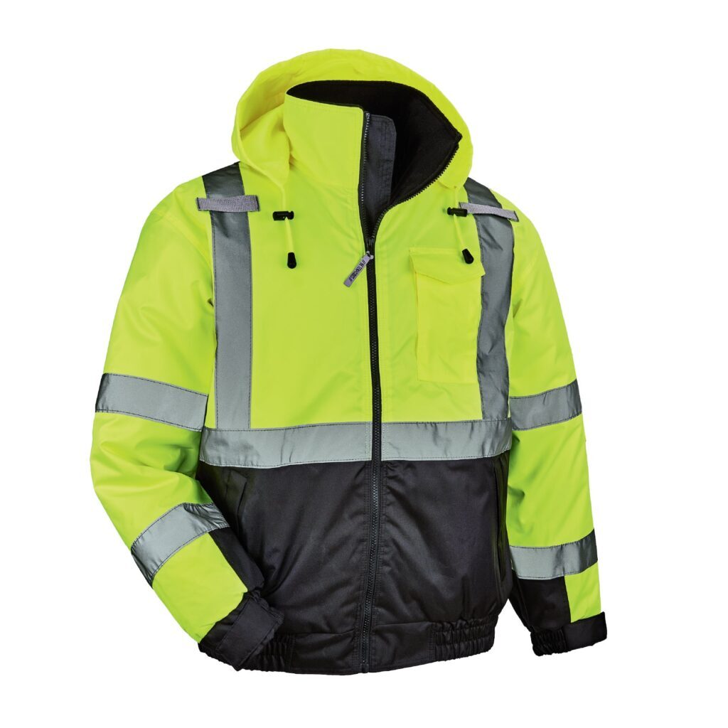 Ergodyne Hi-Viz Winter Bomber Jacket