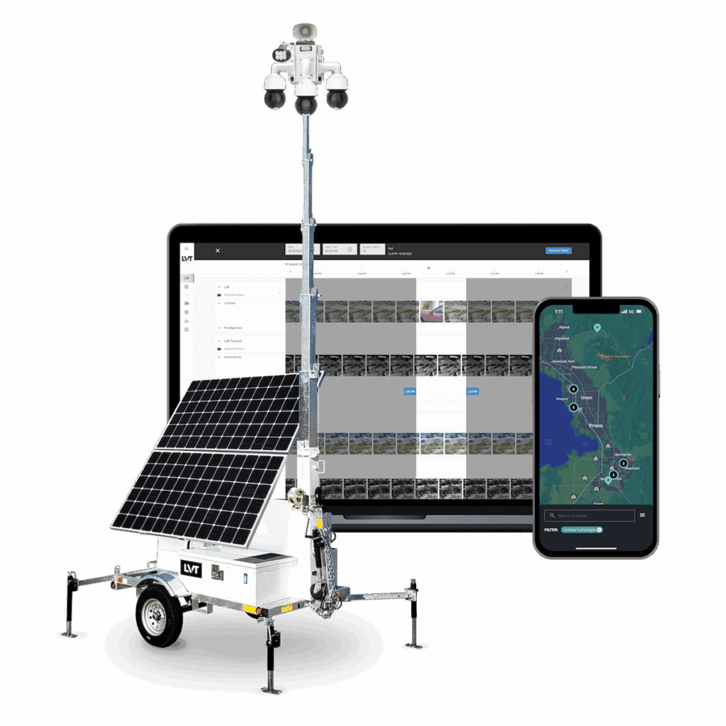 LiveView Technologies Mobile Security Unit and LVT Software