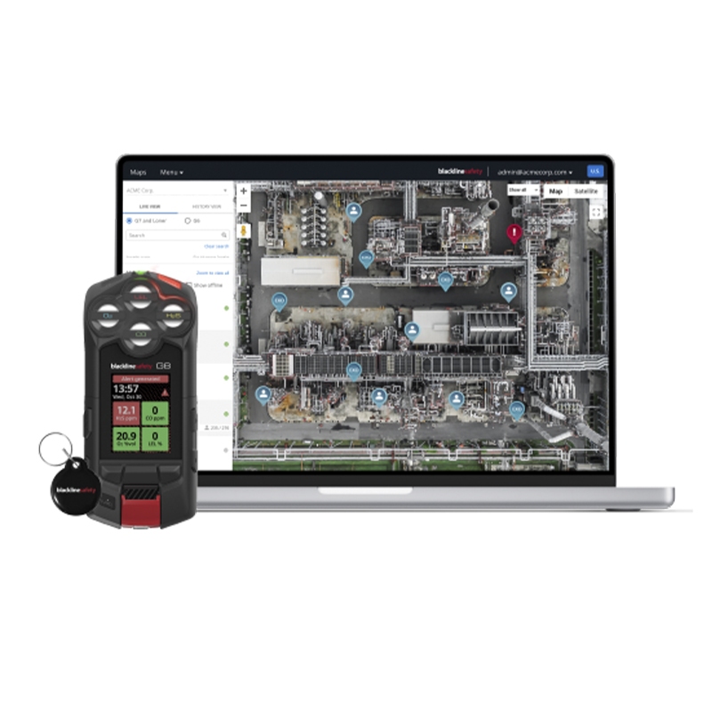 G8 Portable Gas Detector, tag, and software