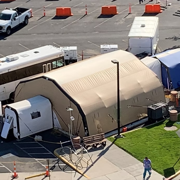 ZUMRO Model 900 Shelter System Bird's- Eye View