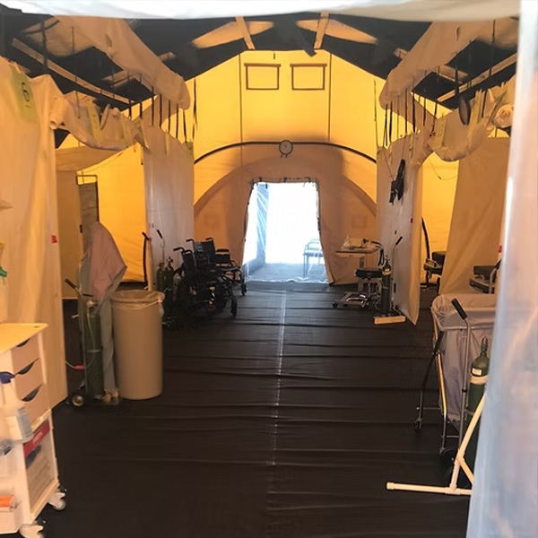 ZUMRO Model 900 Shelter System Interior Medical