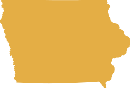 State of Iowa Silhouette