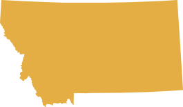 State of Montana Silhouette