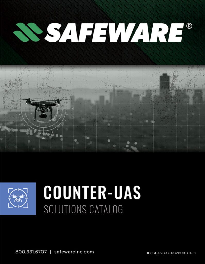 Safeware Counter-UAS Catalog Cover.