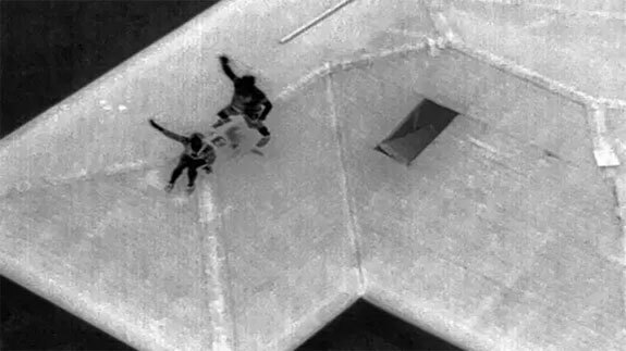 Screenshot of Skydio X10 Thermal Camera View