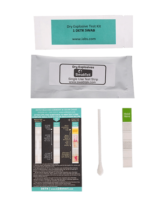 SwabTek Dry Explosives Test Kit