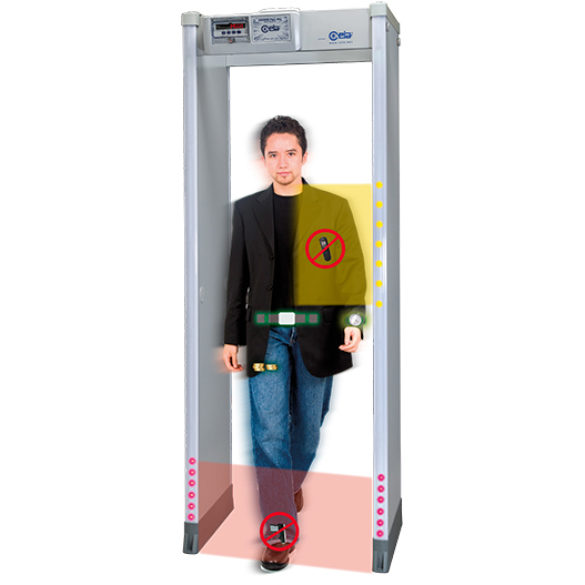 CEIA SMD 600 Plus MI2 Multi-Sensor Walk-Through Metal Detector