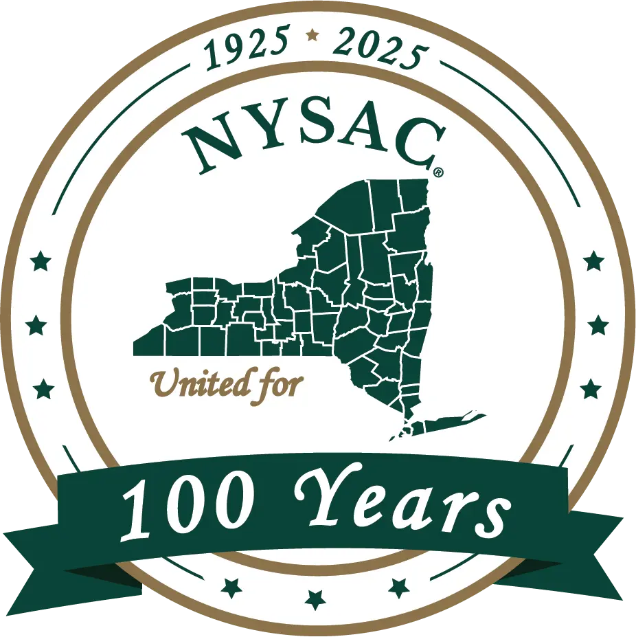 NYSAC Centennial Logo