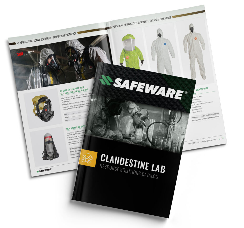 Safeware Clan Lab Response Solutions Catalog Mockup