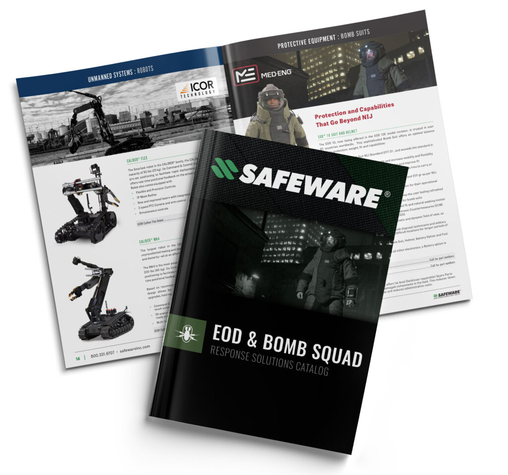 Safeware EOD Catalog Mockup