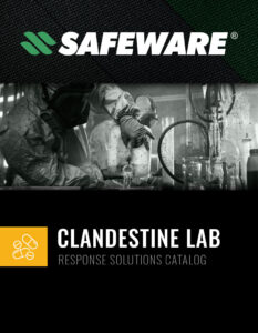 Safeware Clandestine Laboratory Response Solutions Catalog Cover