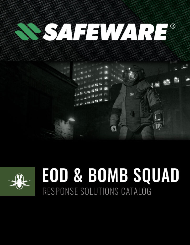 Safeware EOD & Bomb Squard Response Solutions Catalog Cover