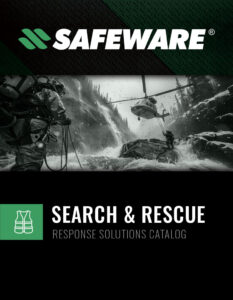 Safeware Search & Rescue Response Solutions Catalog Cover