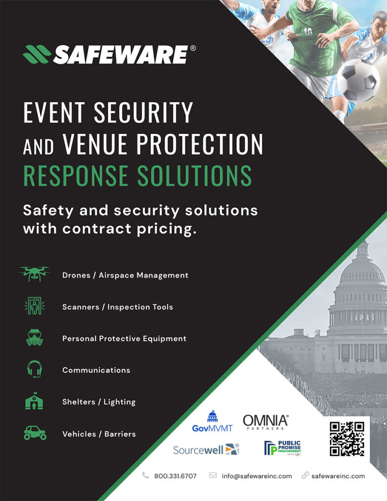 Safeware Event Security Brochure Cover