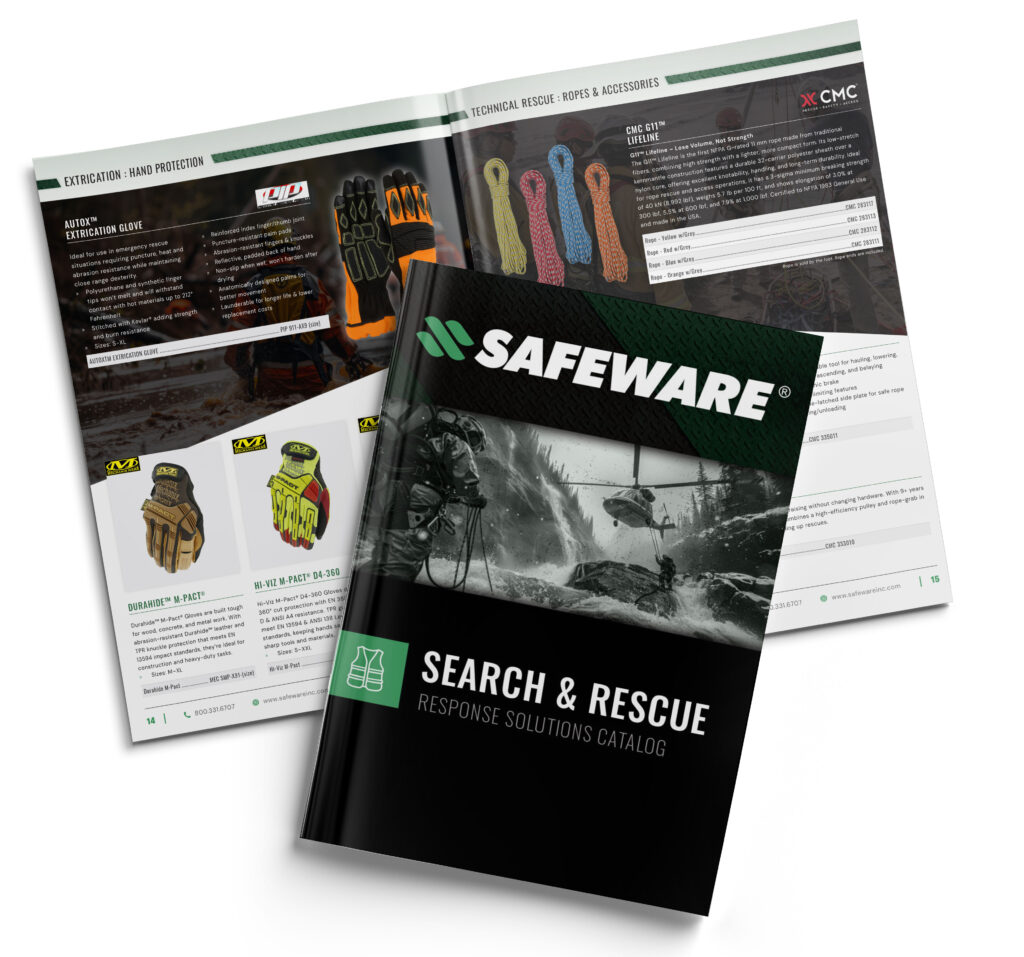 Search and Rescue Catalog Mockup
