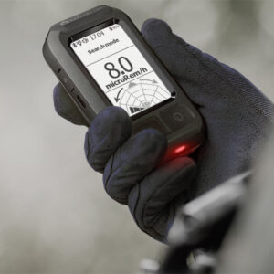 Mirion Accurad Pro Radiation Detector in use