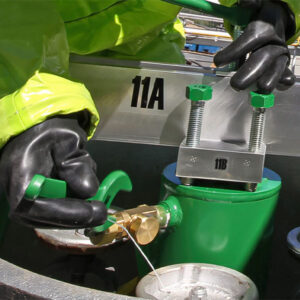 Indian Springs Kit C used to service a chlorine tank