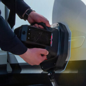 Viken Nighthawk X-ray Imager scanning car
