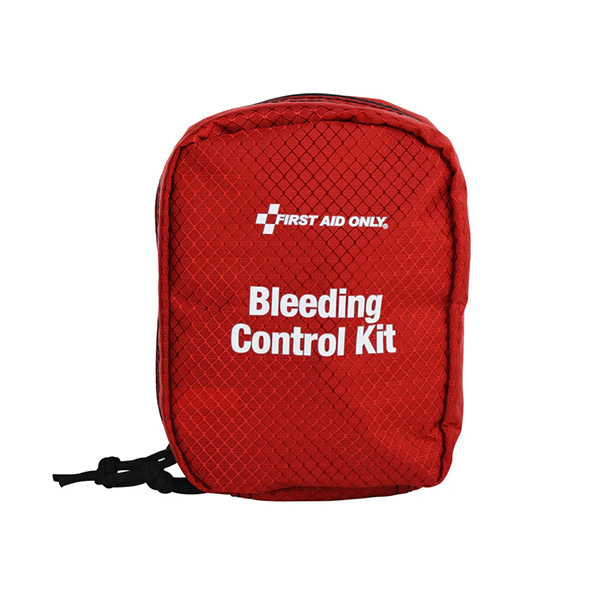 First Aid Only Bleeding Control Kit for Limb, Chest & Torso Wounds Front