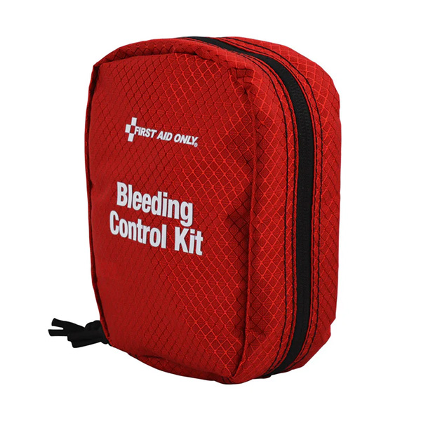 First Aid Only Bleeding Control Kit for Limb, Chest & Torso Wounds Right Side