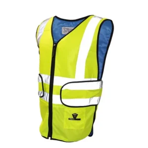 Occunomix MiraCool Phase Change Cooling Vest angled view