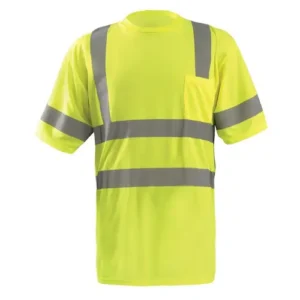 Short Sleeve Dual Stripe Hi-Viz Birdseye T-Shirt