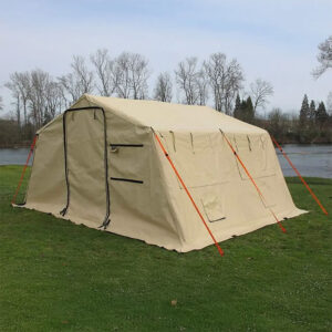 Deployed Logix ASAP-12 Rapid Shelter System