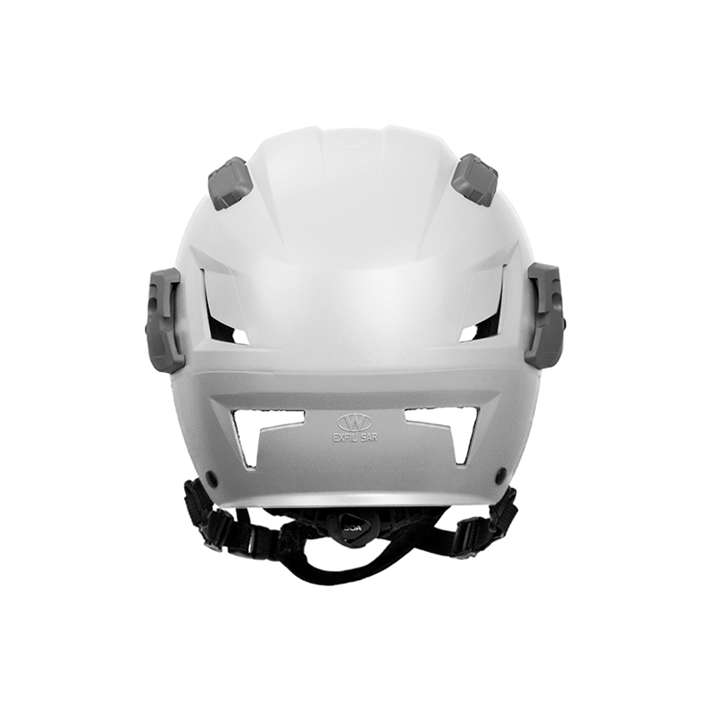 Team Wendy SAR Tactical Helmet White back view