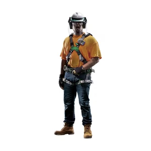 MSA V-FIT Safety Harness worn by industrial worker