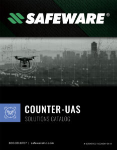 Safeware Counter-UAS Catalog Cover.